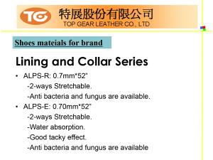 Shoes Series PU Synthetic Leather Introduction P15