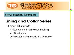 Shoes Series PU Synthetic Leather Introduction P16